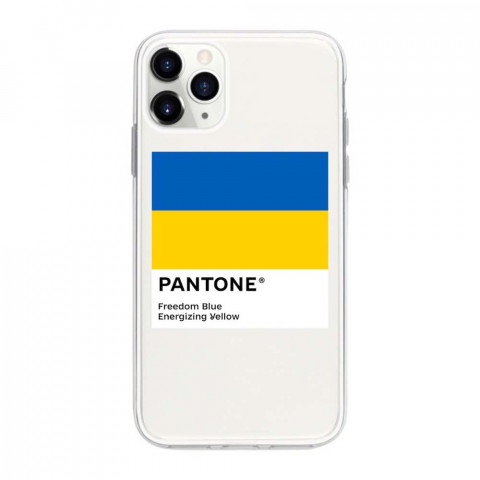 Патриотический чехол для iPhone 12 и 12 Pro с рисунком "Pantone"